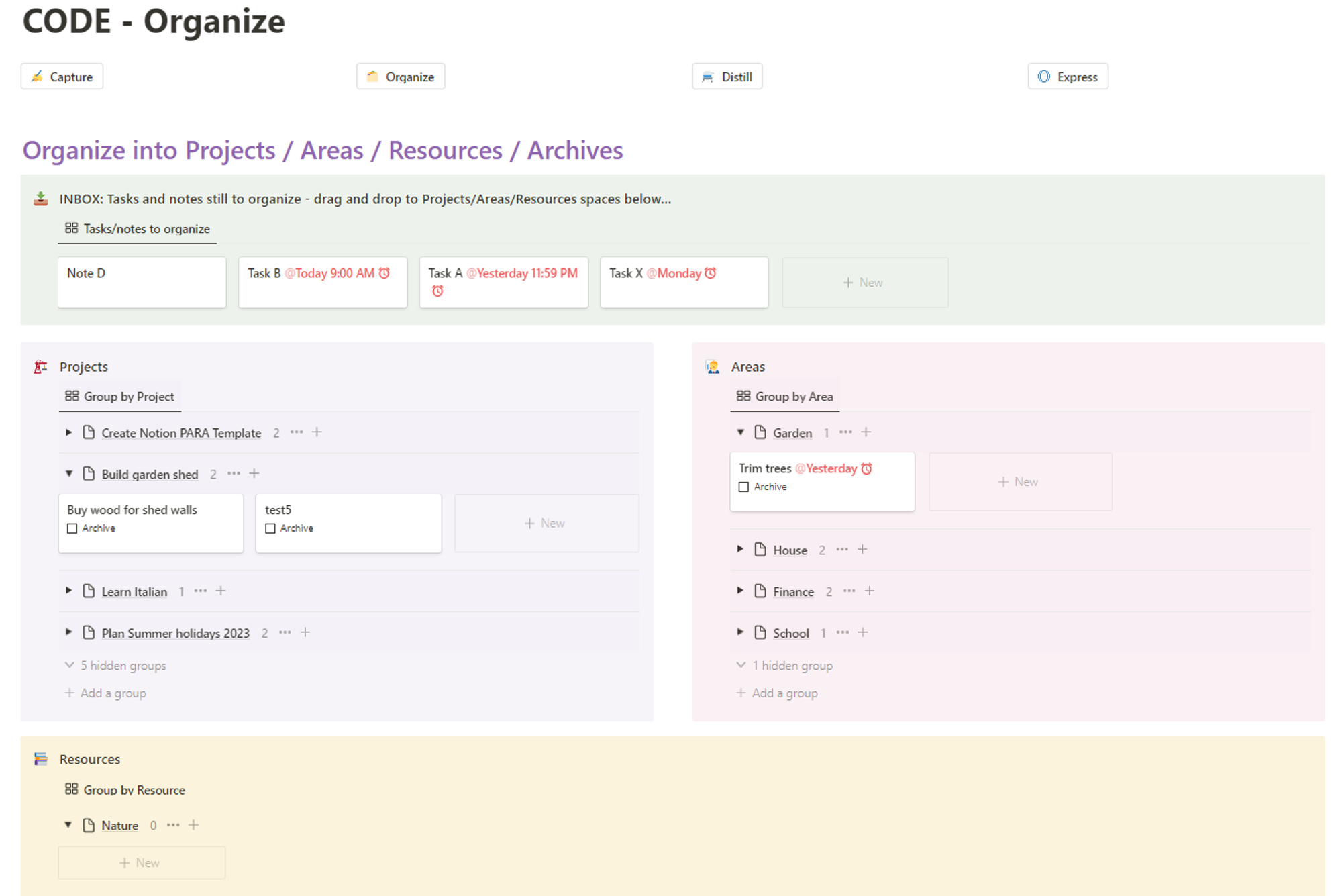 Screenshot PARA-Organize.png