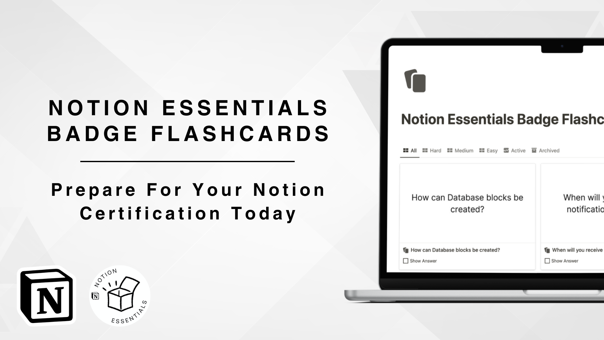 Notion Essentials Badge Flashcards - Gumroad Header - Rectangle - Light.png