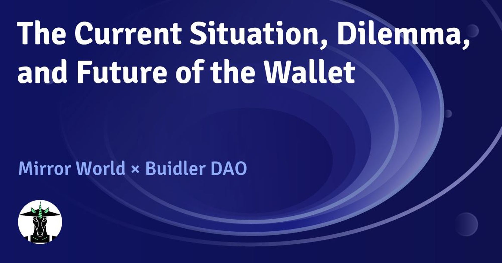 The Current Situation, Dilemma, and Future of Crypto Wallets