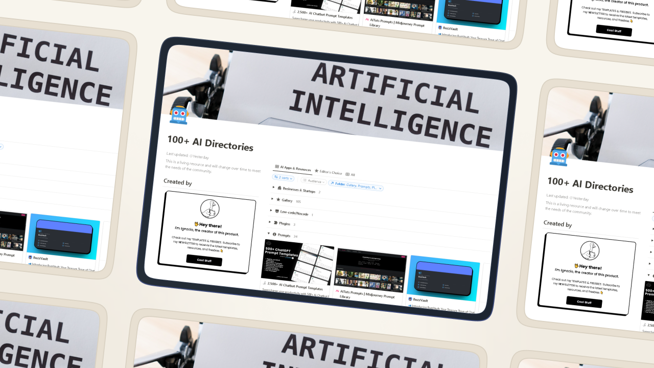 100+ Artificial Intelligence Directories Cover 2.png